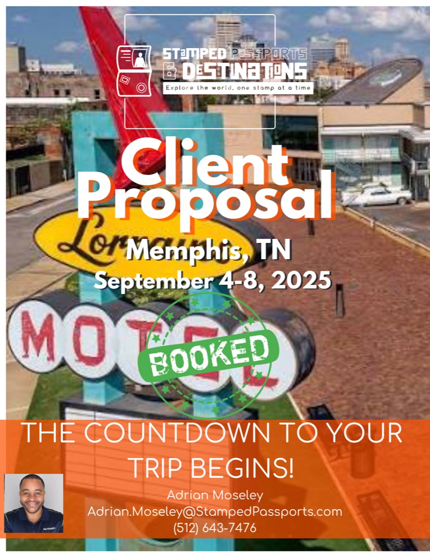 Memphis, TN — September 4–8, 2025 client proposal
