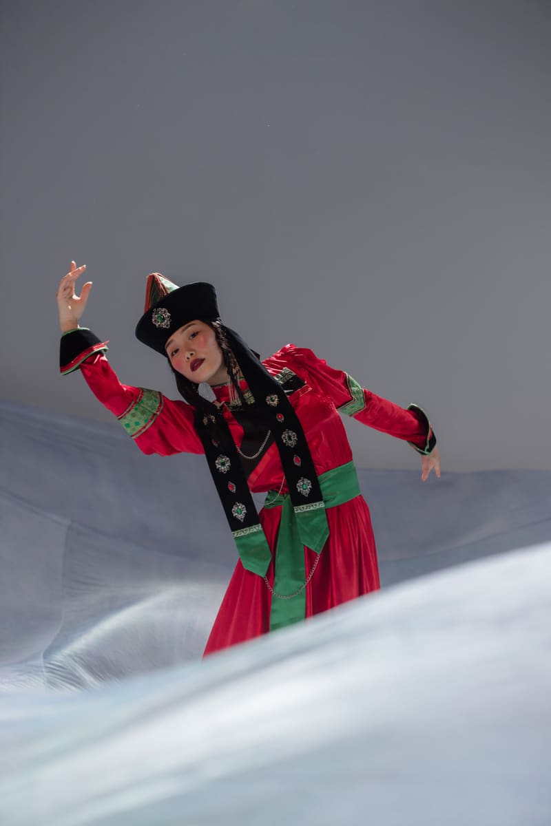 Red Costume Dancer — Albania