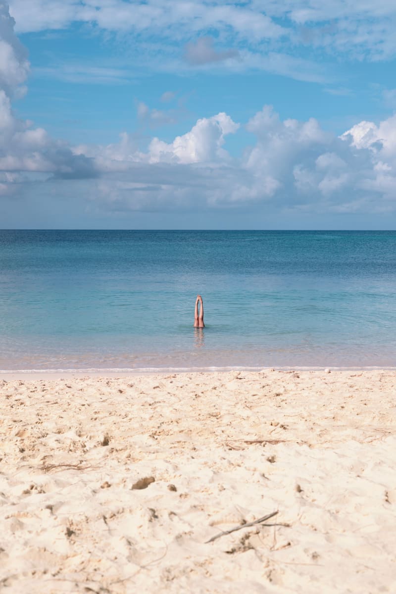Clear Blue Beach — Antigua and Barbuda