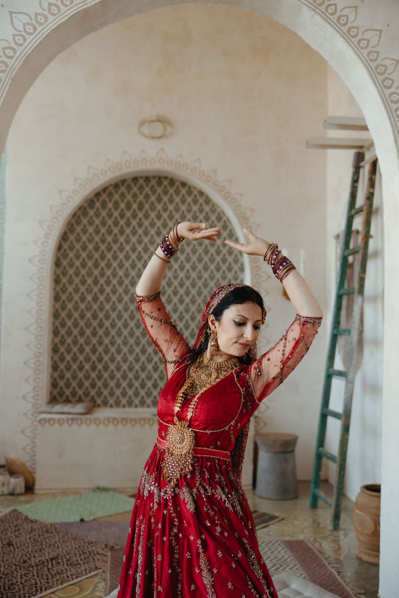 Woman Dancing in Red — Armenia