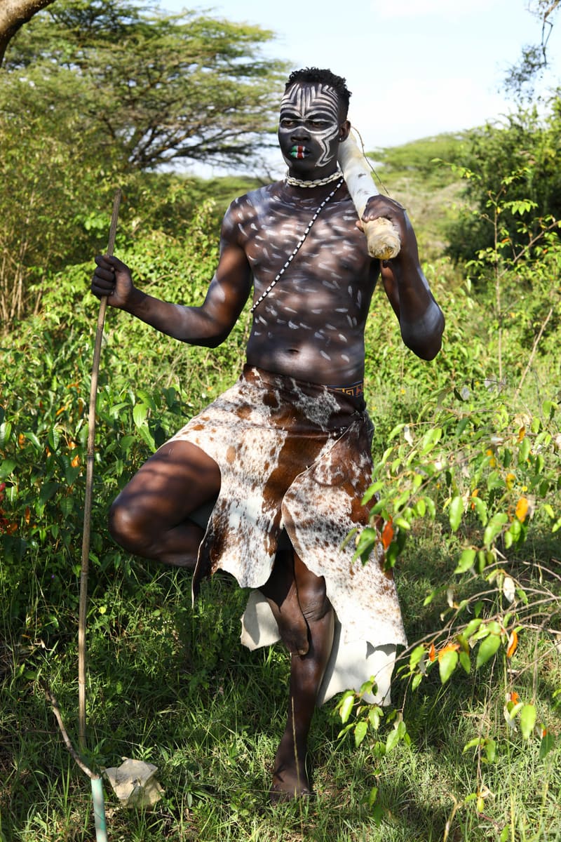 Body-Painted Performer — Australia