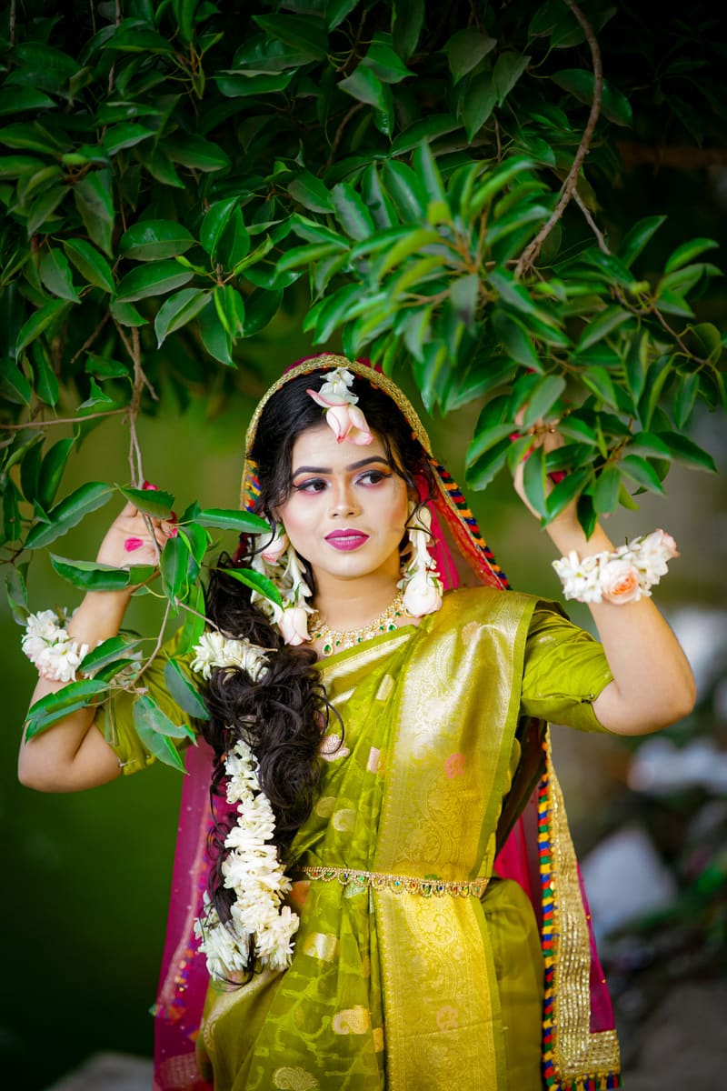 Woman in Traditional Attire — Bangladesh