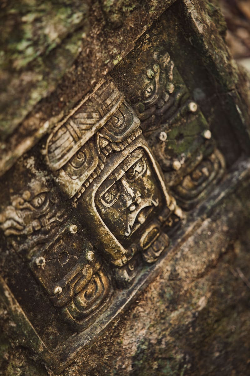 Maya Stone Carving — Belize