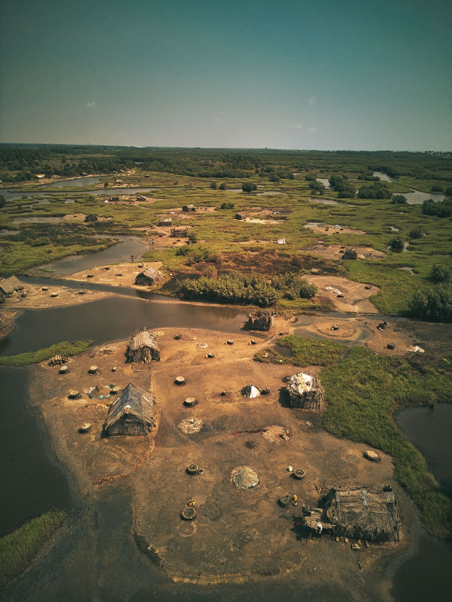 Ouidah Huts — Benin