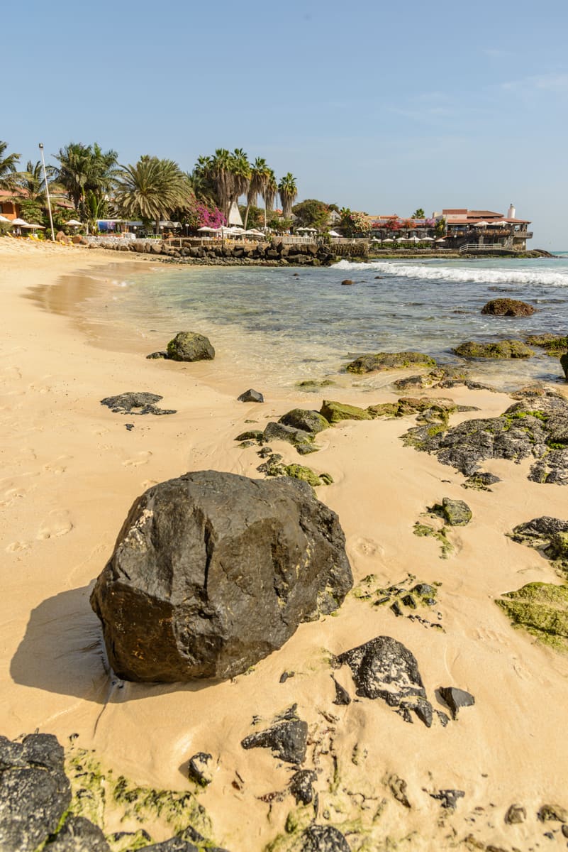 Stones on Sand — Cabo Verde