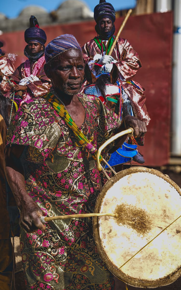 African Drummers — Cabo Verde