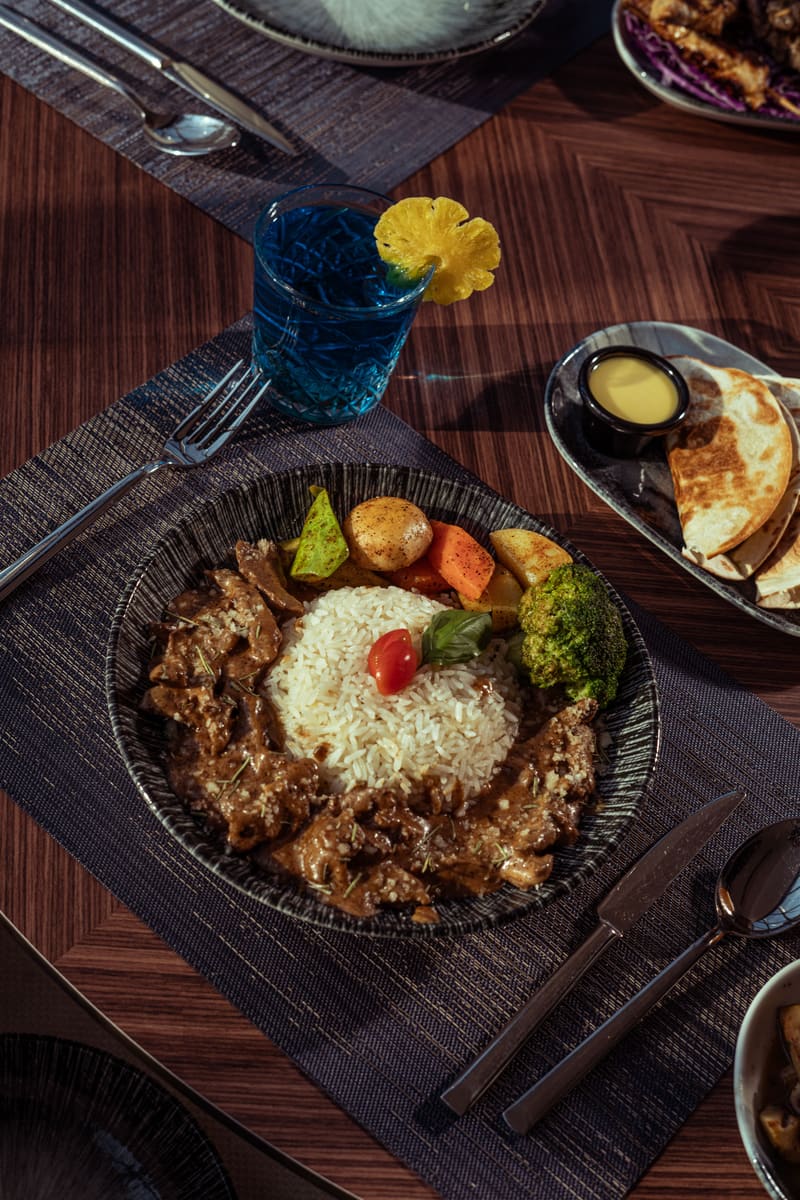 Rice and Vegetables — Cameroon