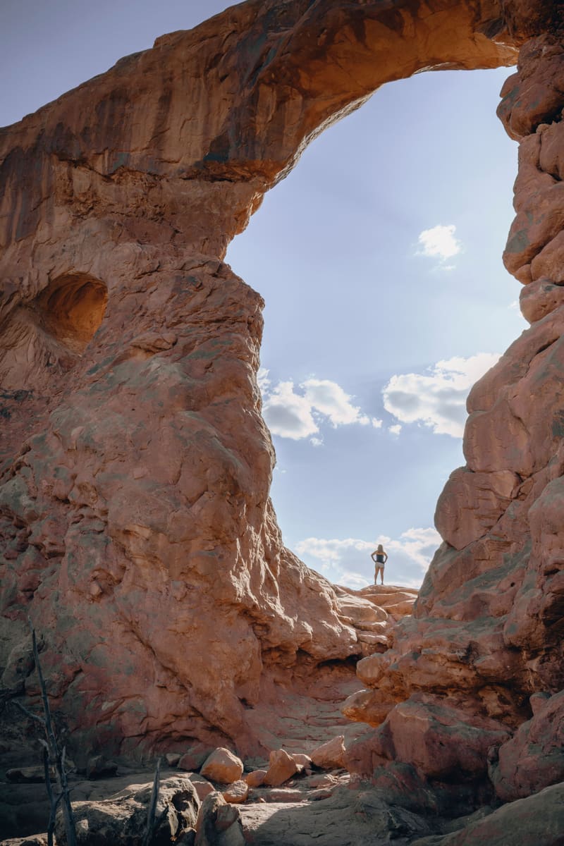 Natural Rock Arch — Chad