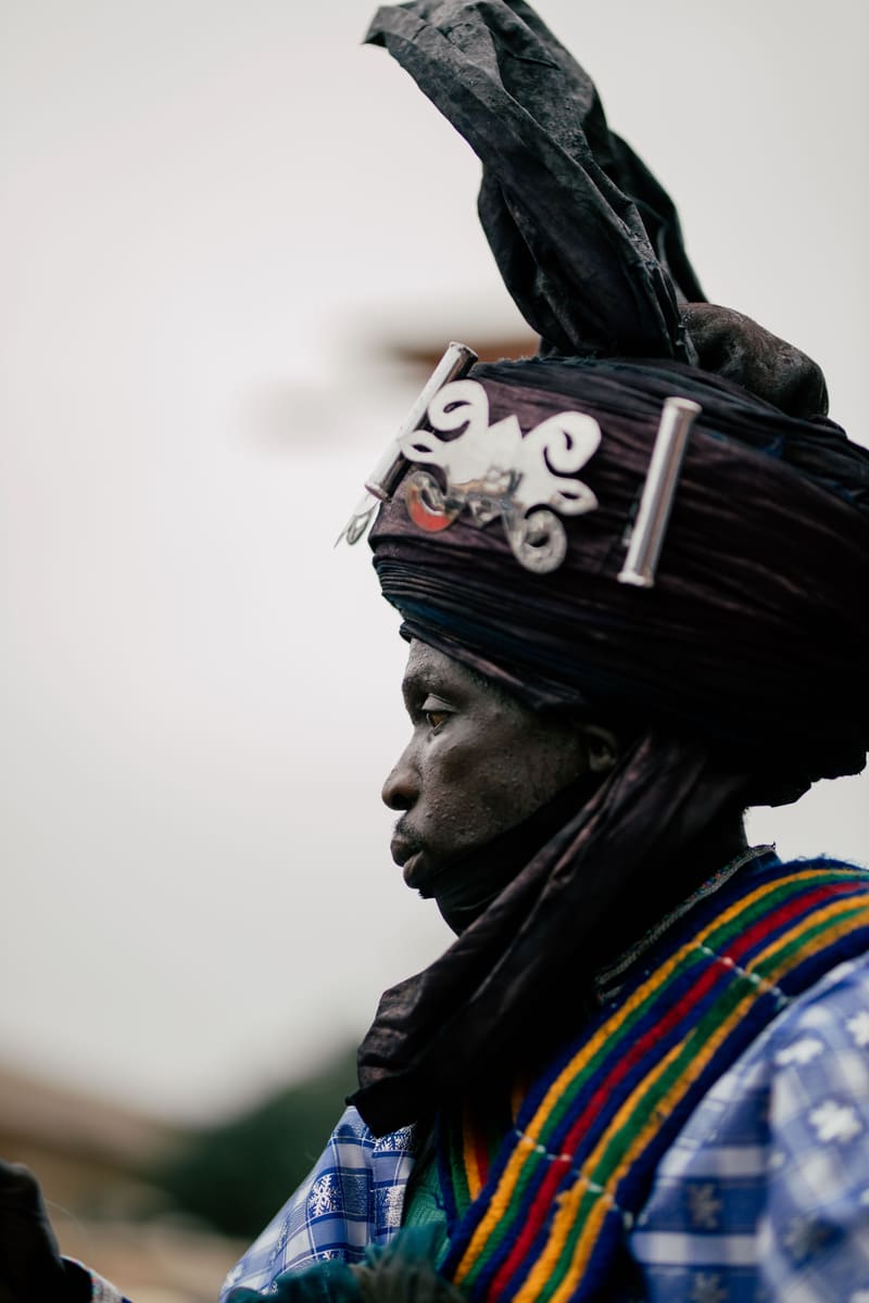 Man in Traditional Attire — Chad