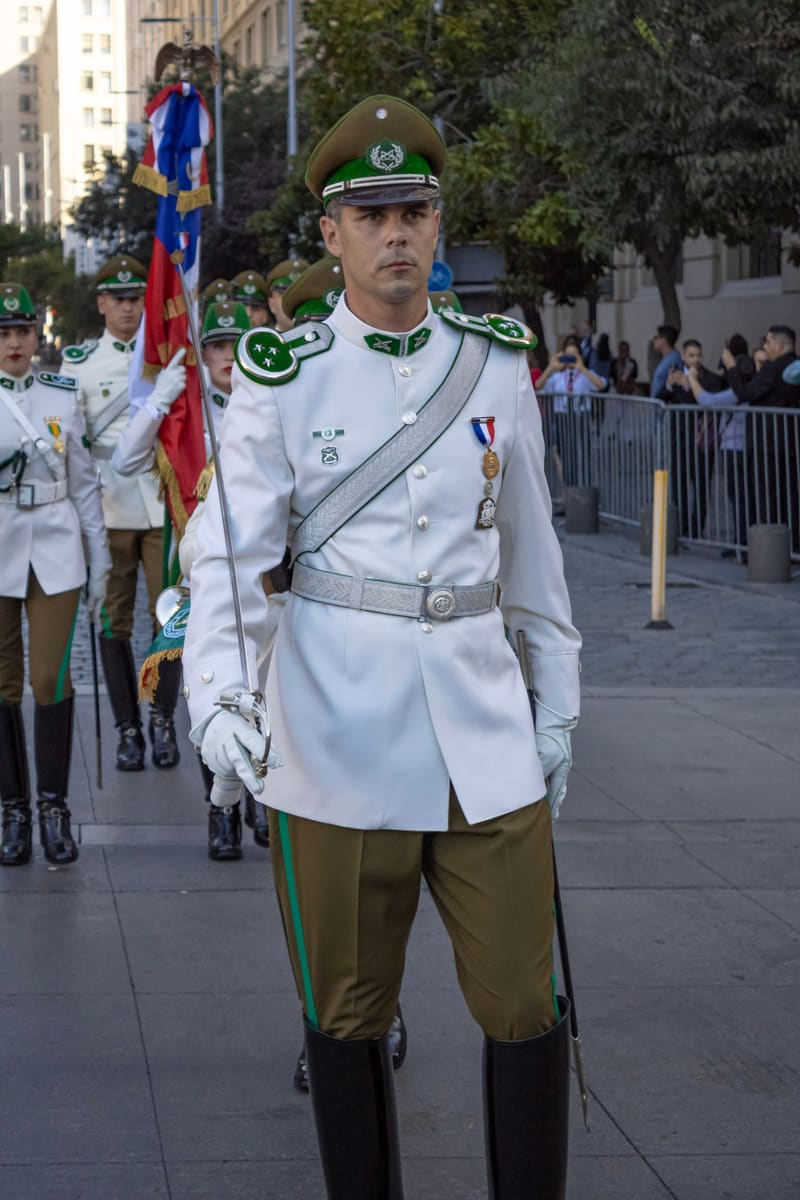 Carabineros Ceremony — Chile