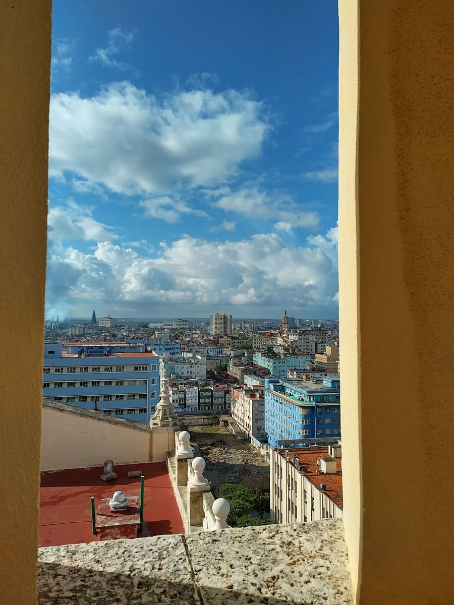 Sunlit City Buildings — Cuba