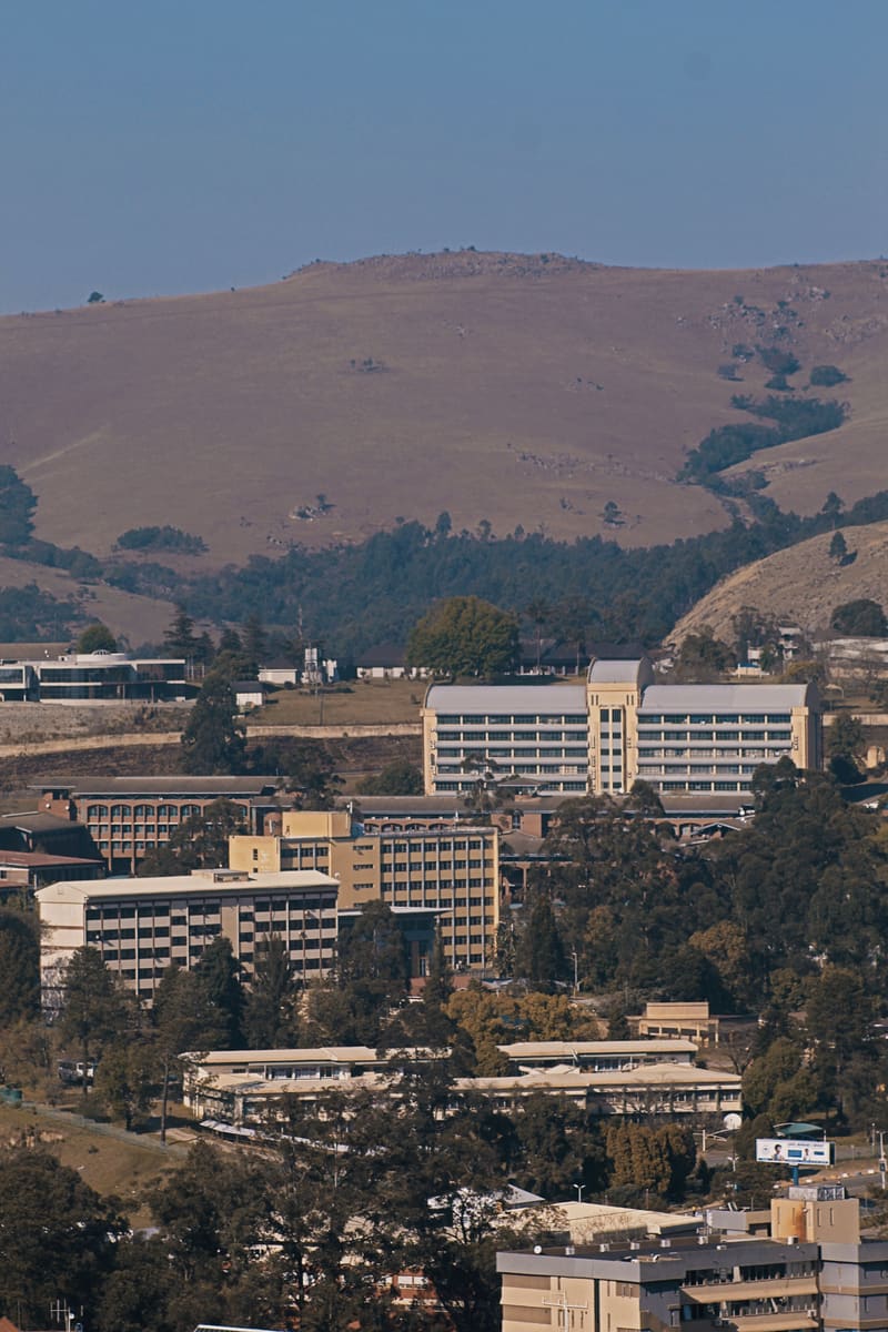 Aerial Mbabane — Eswatini
