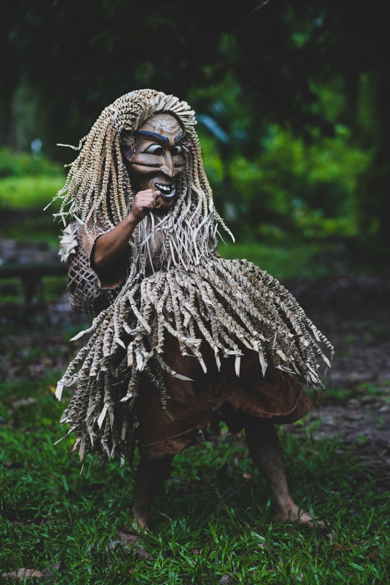 Costumed Performer — Gabon