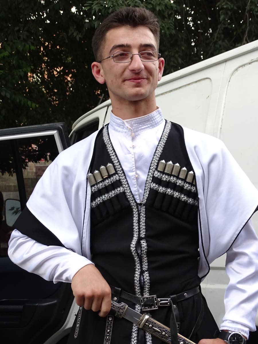 Man in Traditional Dress — Georgia