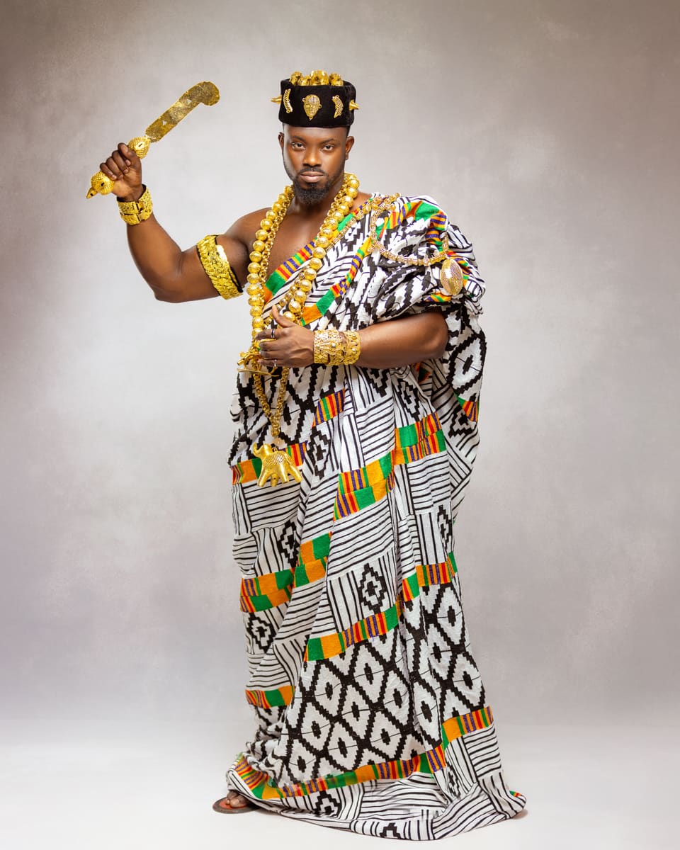 Traditional Robe Model — Ghana