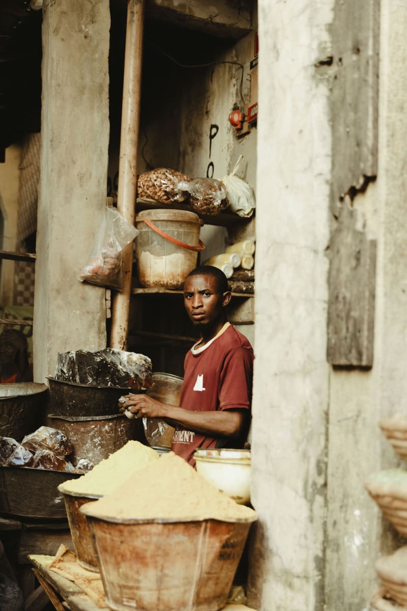 Spice Market Vendor — Grenada