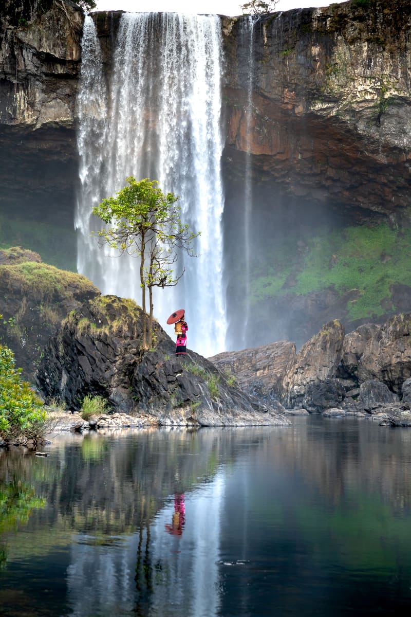 Waterfall Rock — Guinea