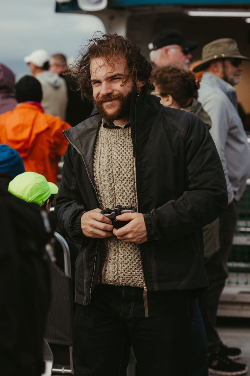 Photographer at Gathering — Iceland