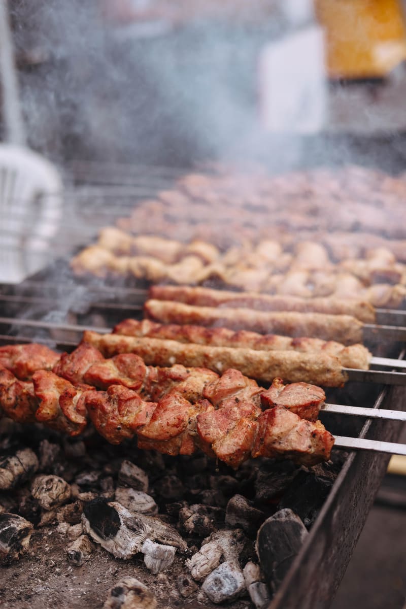 Grilled Kebab — Iran