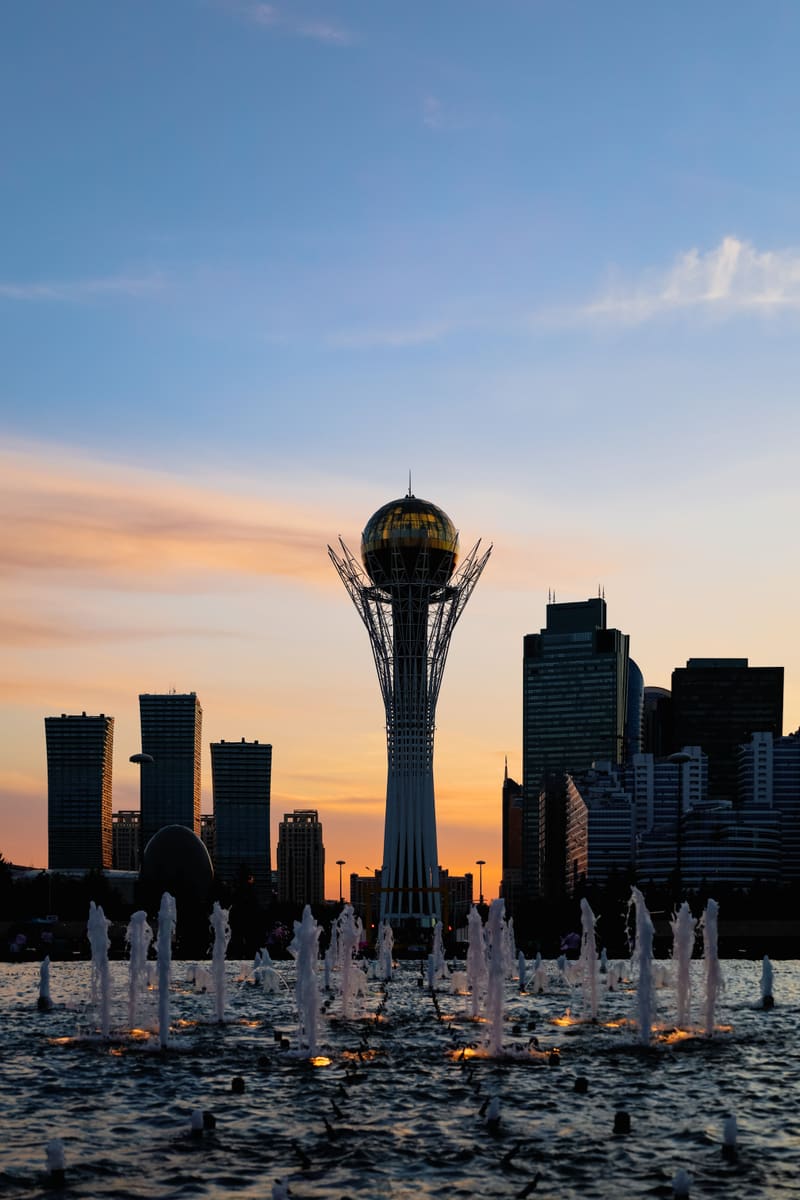 Astana at Sunset — Kazakhstan