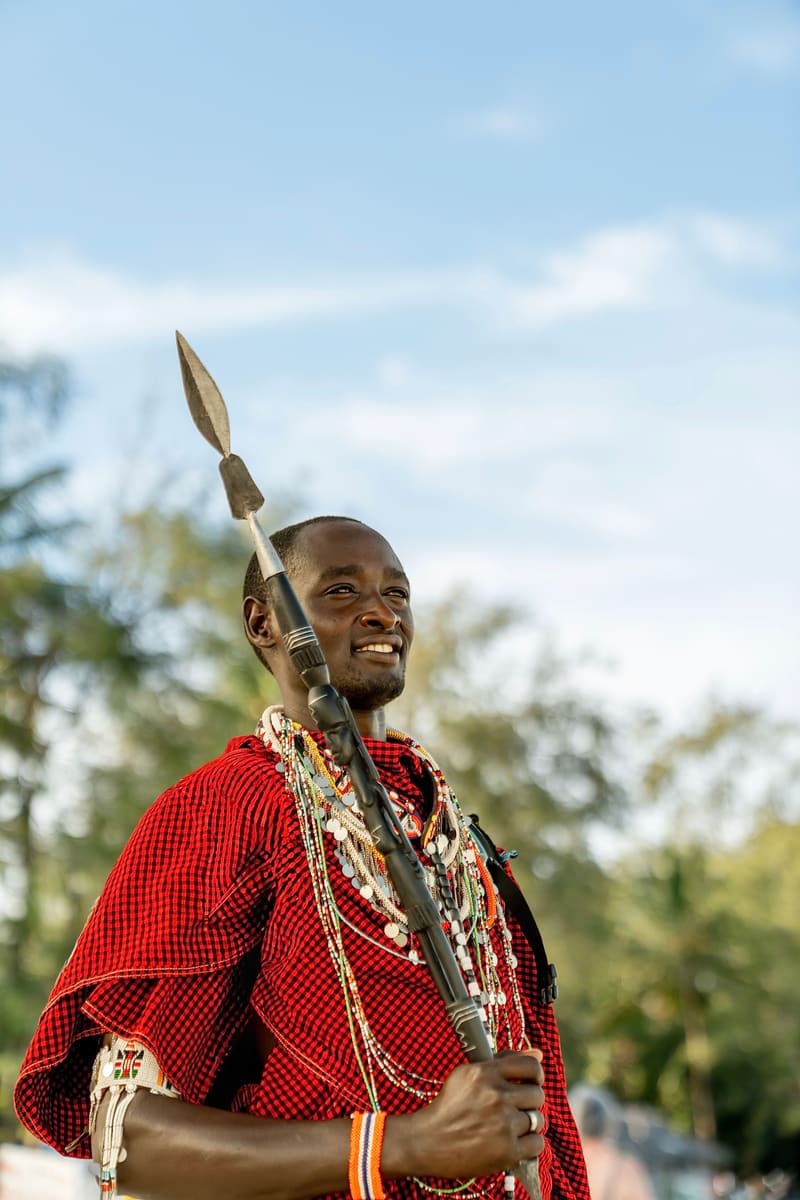 Maasai Warrior — Kenya