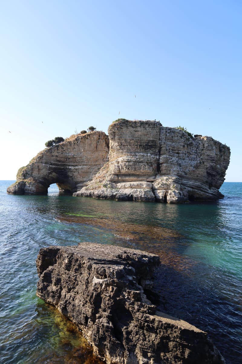 Coastal Rock Formation — Lebanon