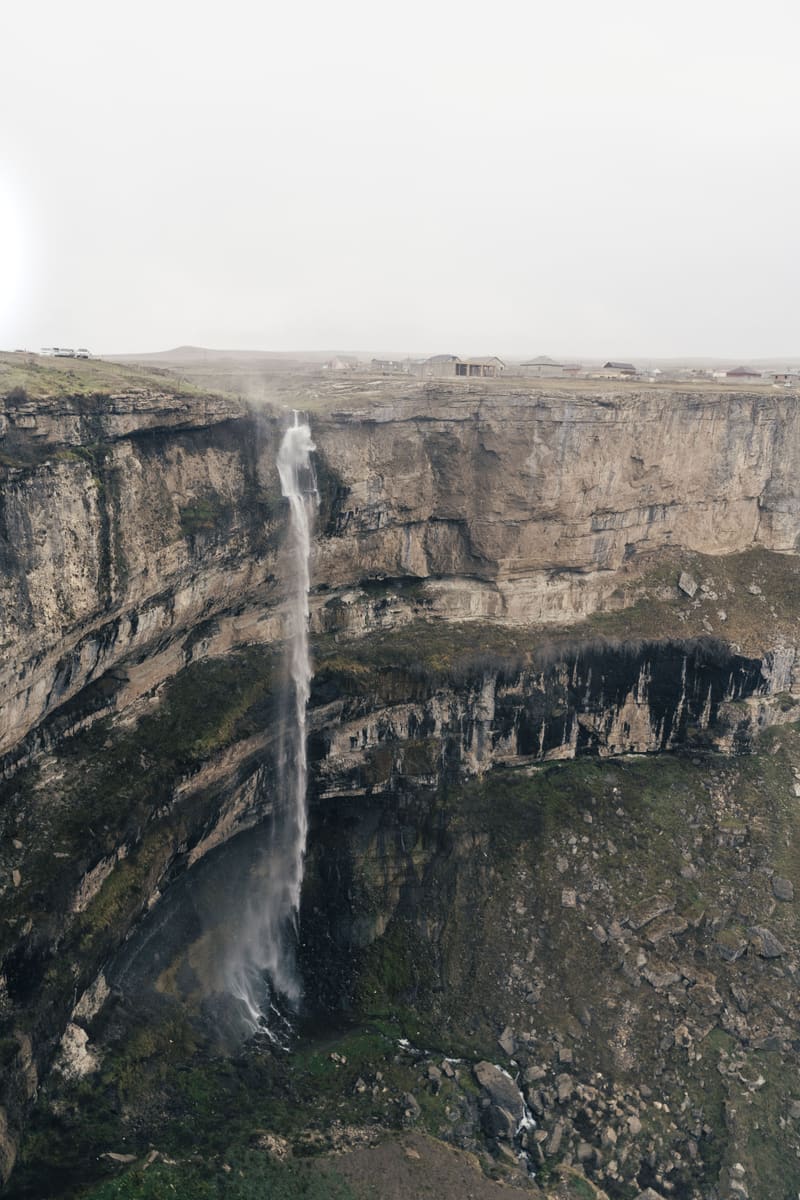 Mountain Waterfall — Lesotho