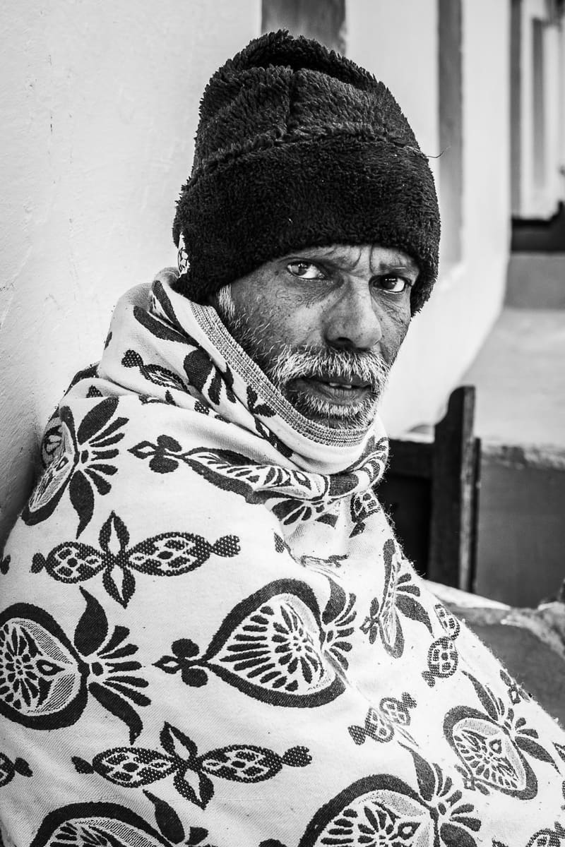Man in Blanket — Lesotho
