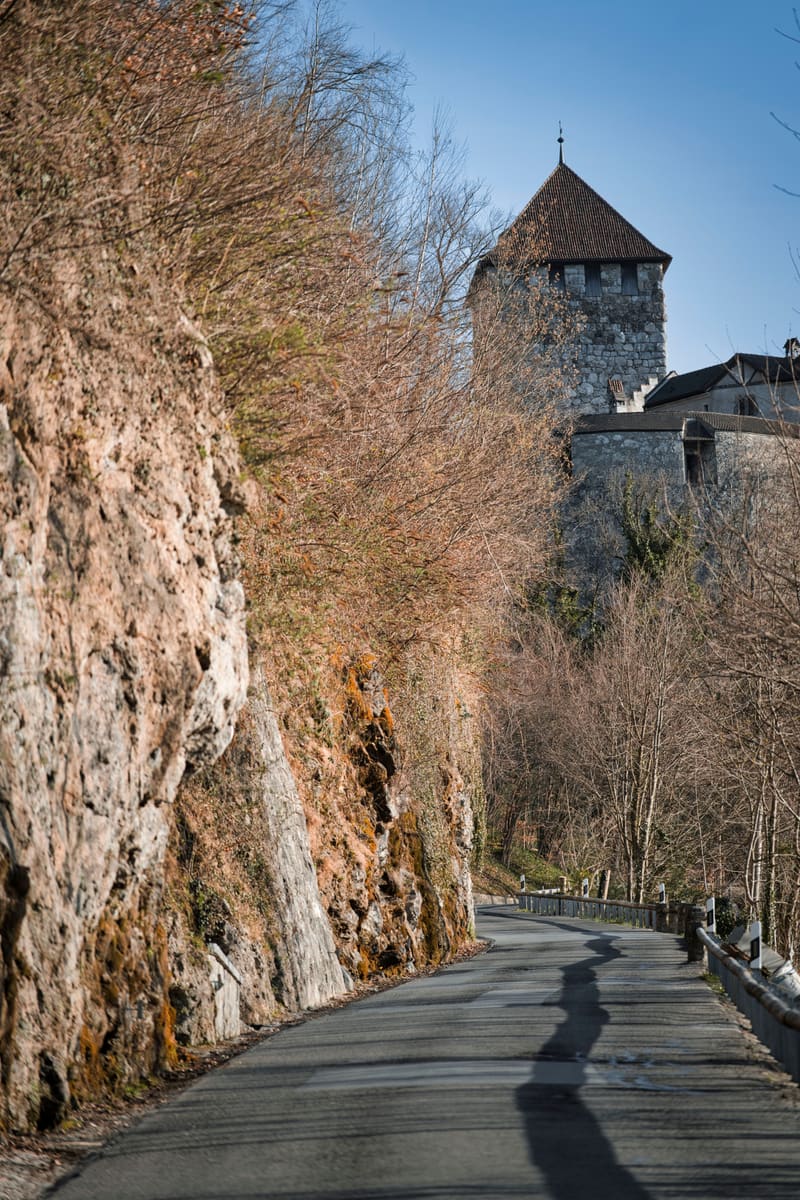 Road to Castle — Liechtenstein