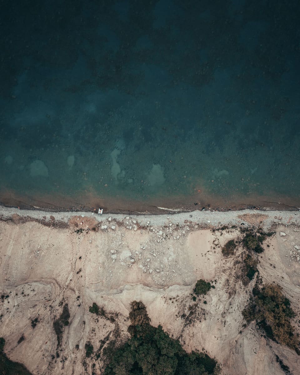 Coastline from Above — Malawi
