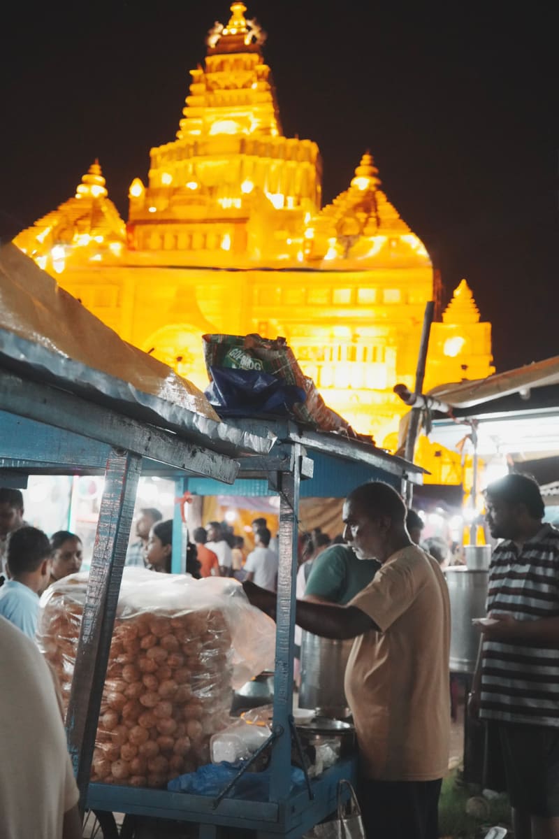 Night Market Eats — Mauritius
