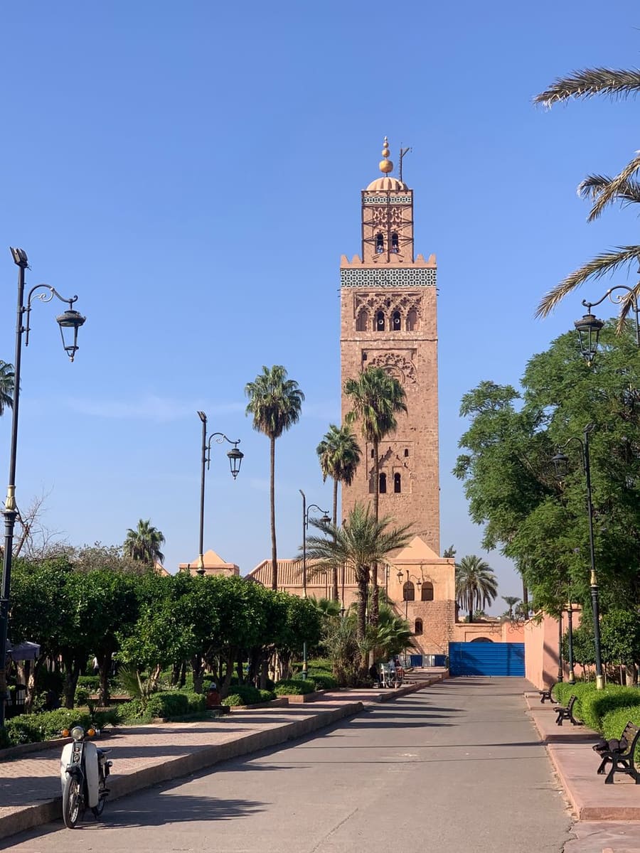 Koutoubia Mosque, Marrakech — Morocco