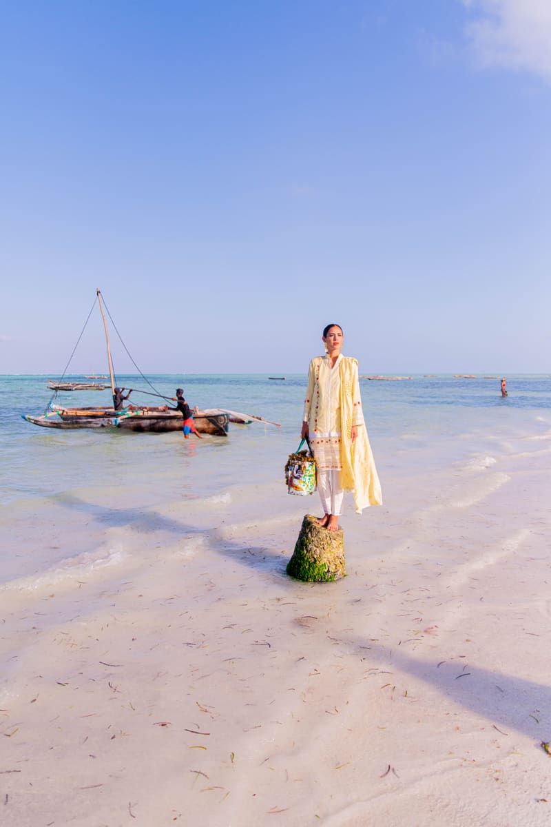 Beach Rock Pose — Mozambique