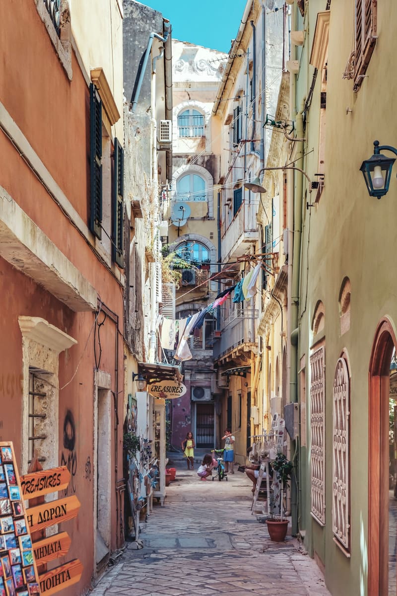 Narrow Alleyway — Mozambique