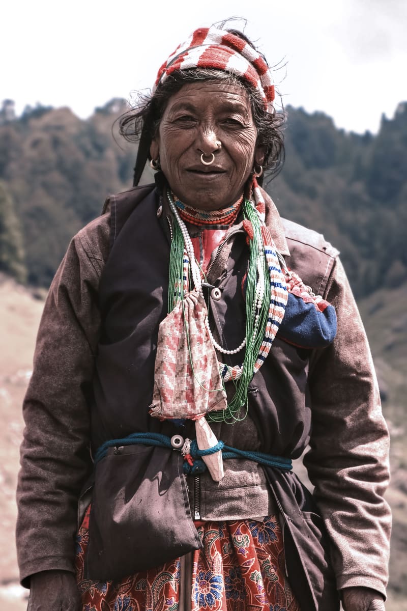 Elder Portrait — Nepal