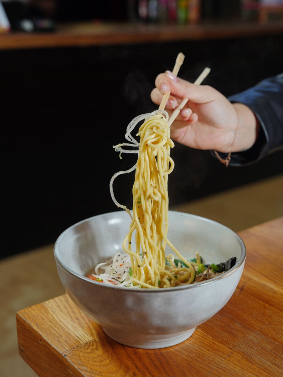 Eating with Chopsticks — North Korea