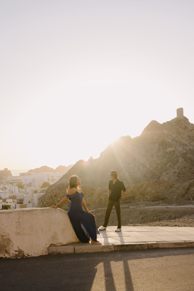 Mountain Sunset — Oman