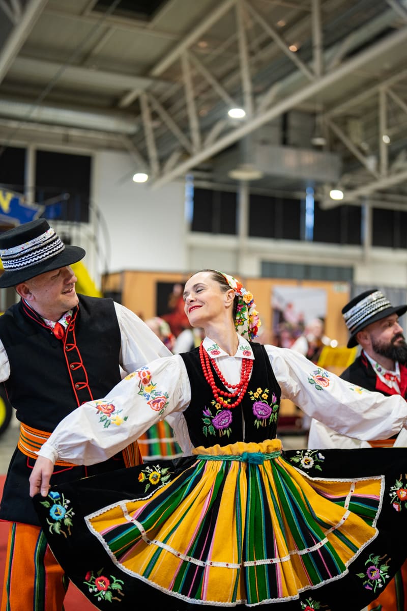 Lowicz Folk Costume — Poland