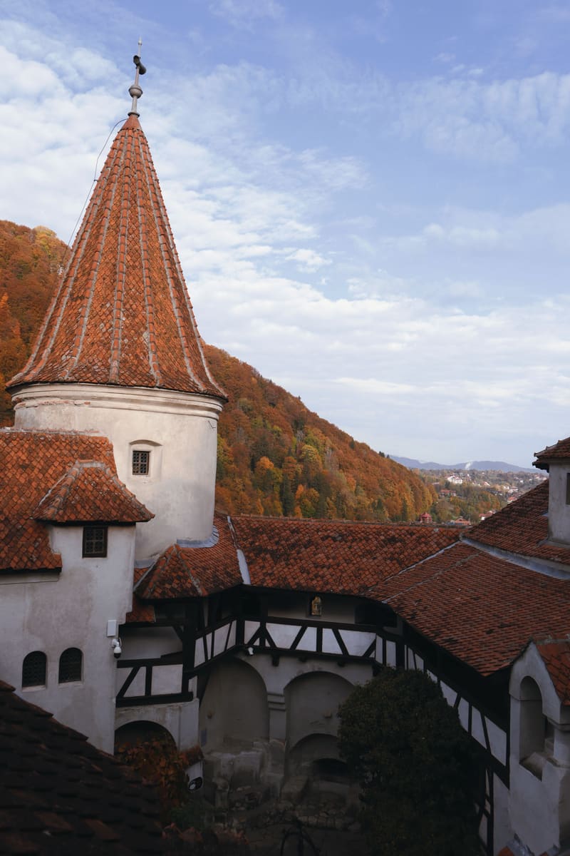 Towered Abbey — Romania