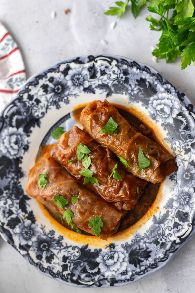 Plated Meal — Romania