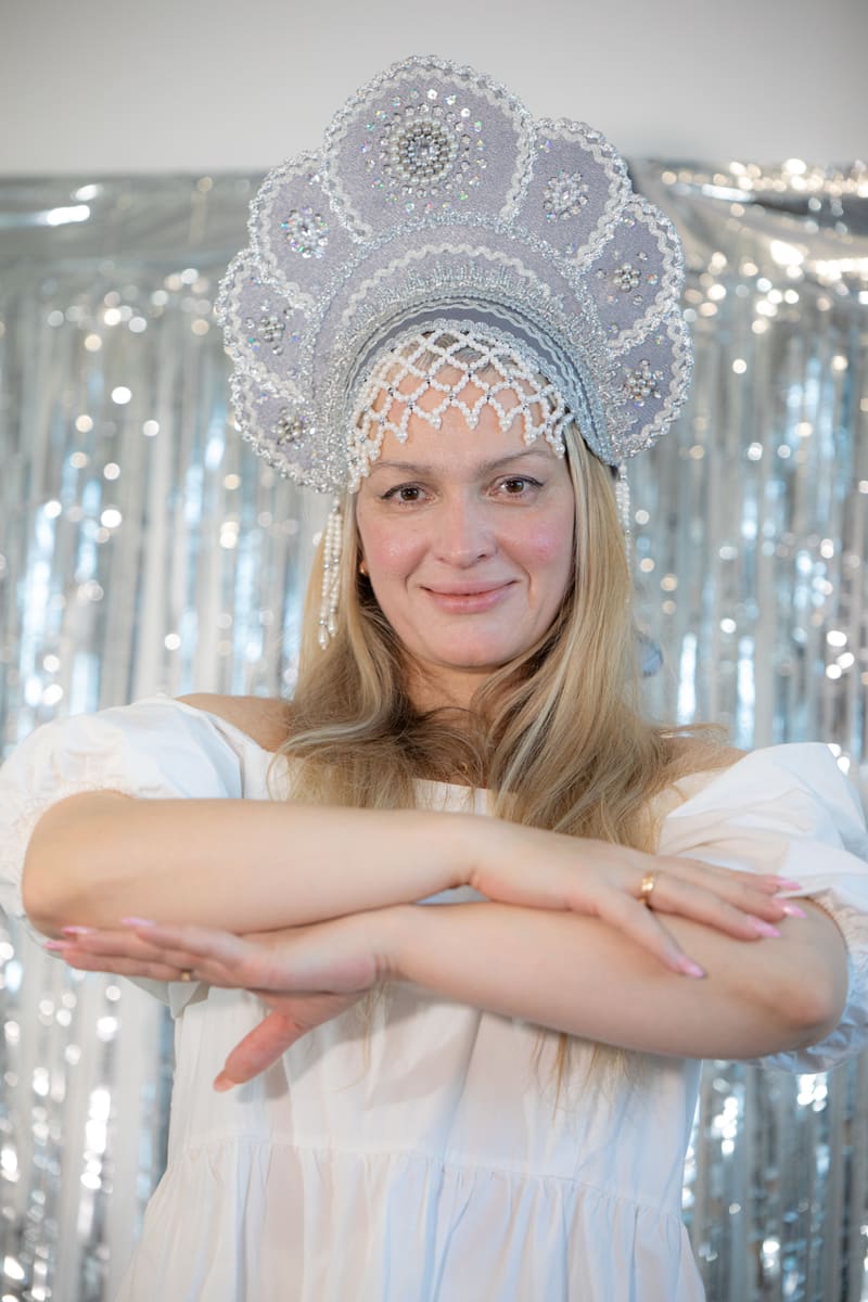 Kokoshnik Portrait — Russia