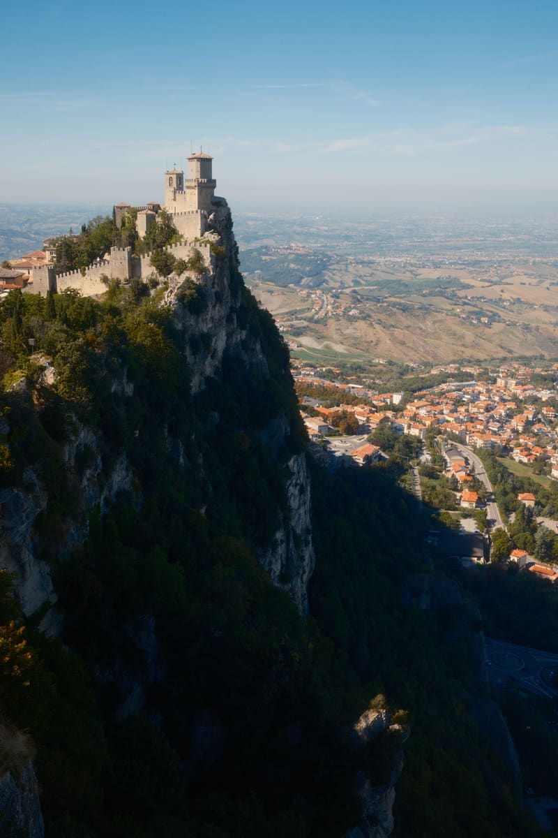 Hilltop Castle — San Marino