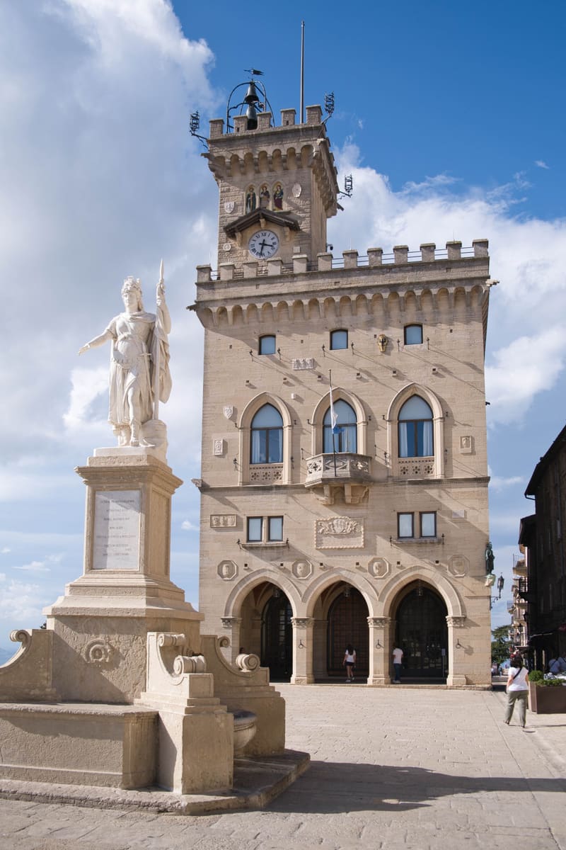 Historic Clock Tower — San Marino