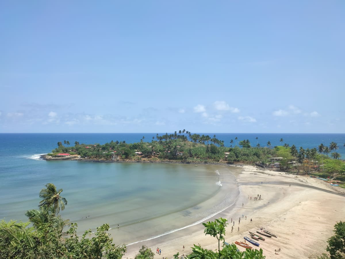 São Tomé Shoreline — Sao Tome and Principe