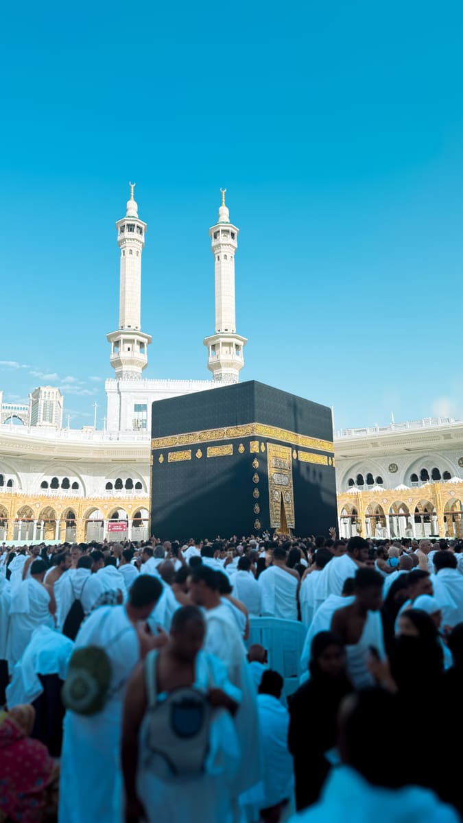 Pilgrims at Mecca — Saudi Arabia