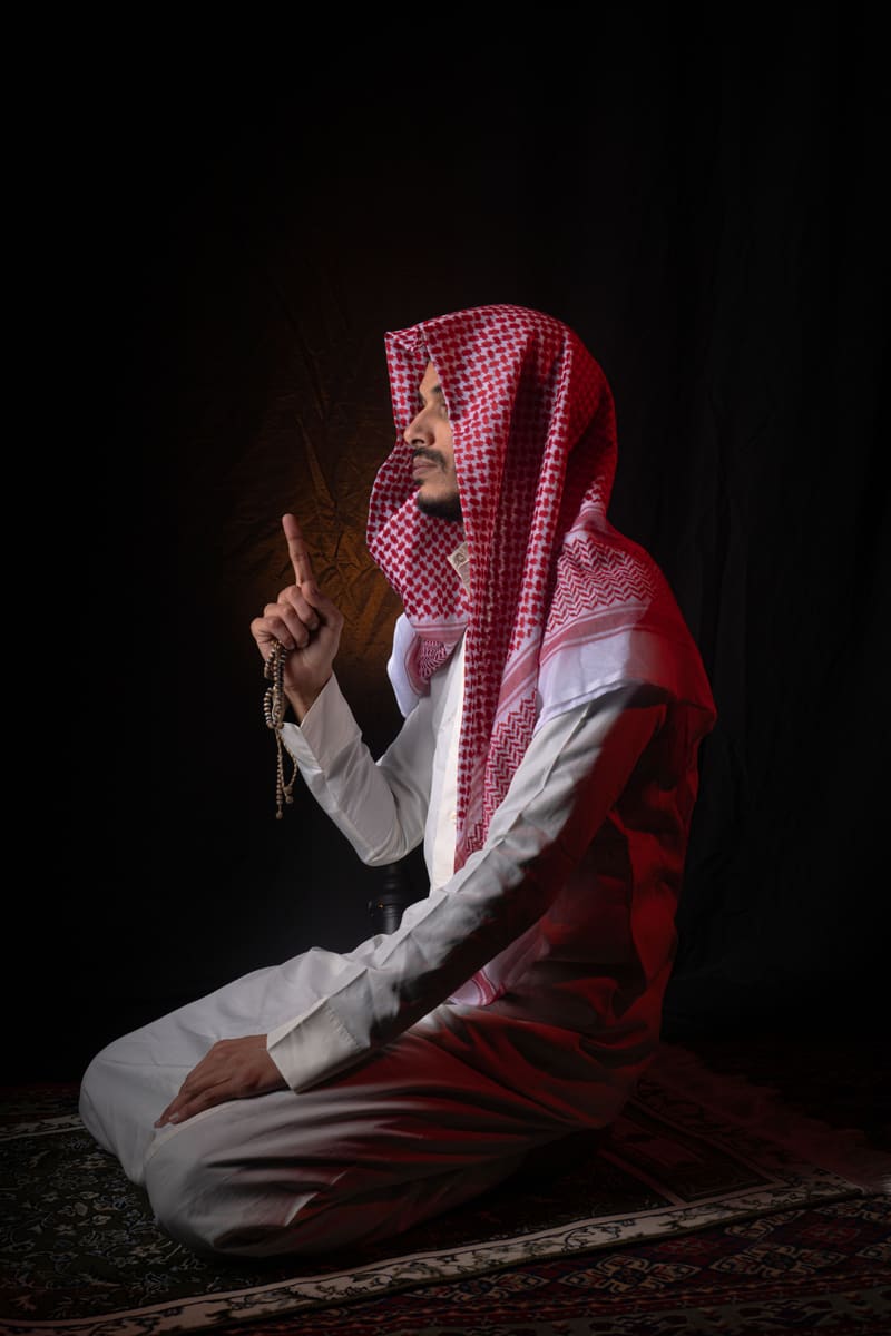 Man Praying — Saudi Arabia