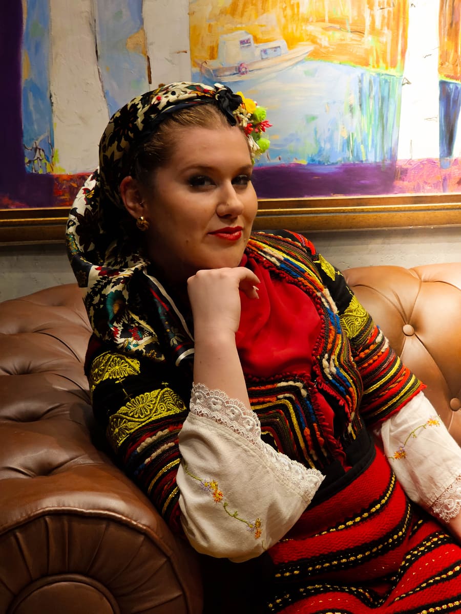 Woman in Serbian Costume — Serbia