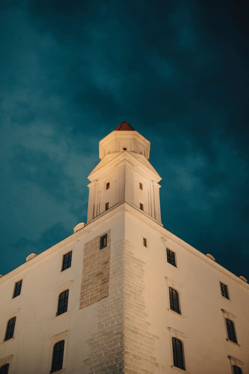 Castle Tower Night — Slovakia