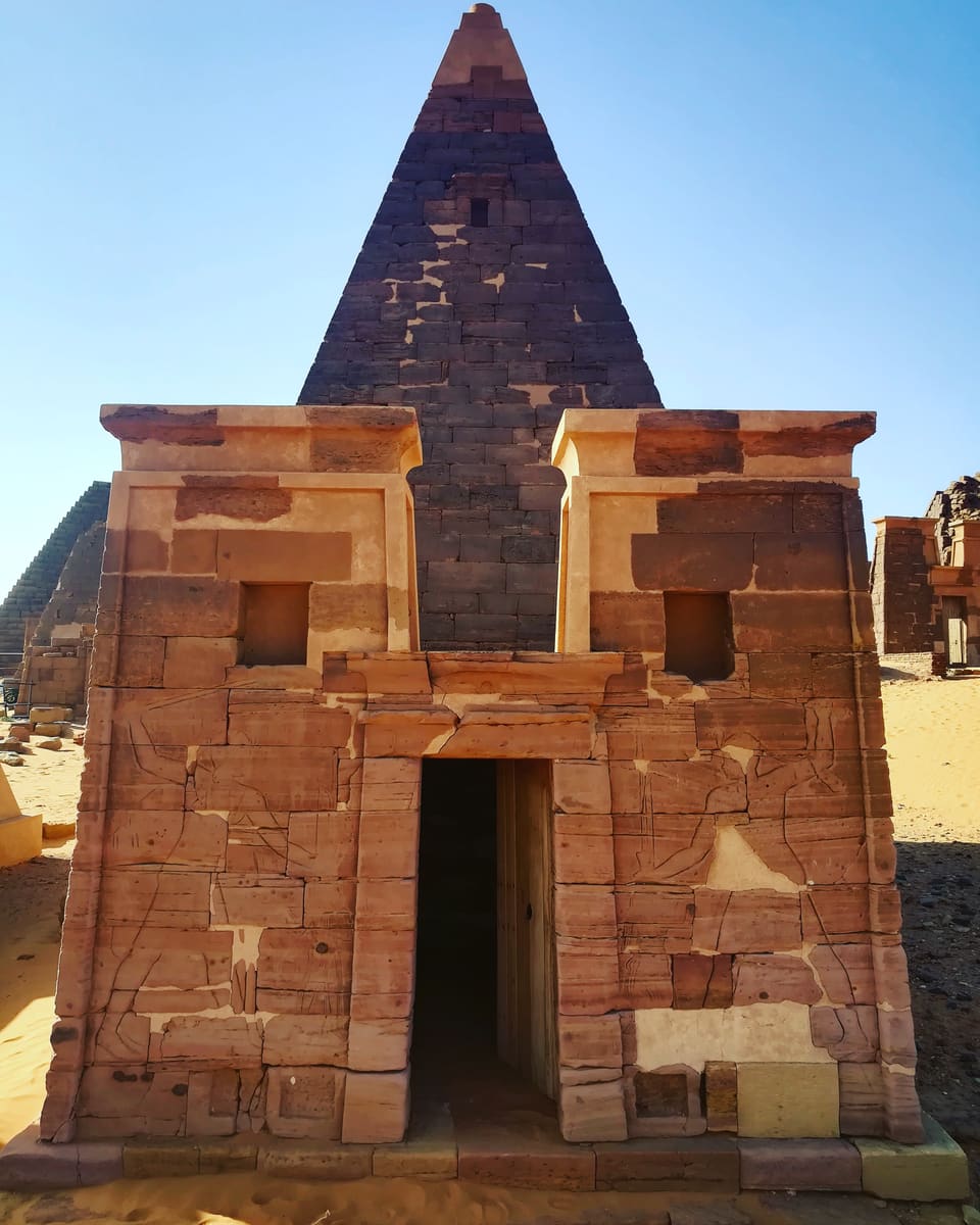 Meroe Pyramids — Sudan