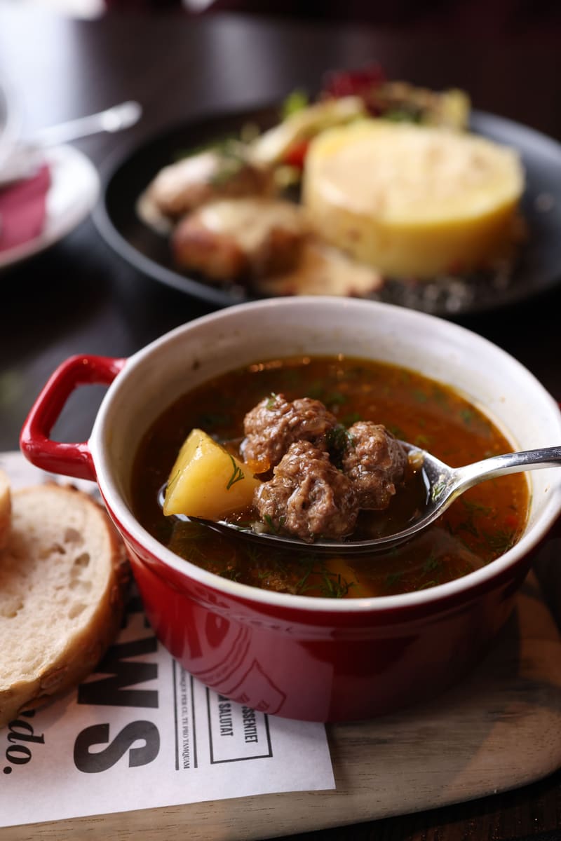 Meatball Soup — Sweden